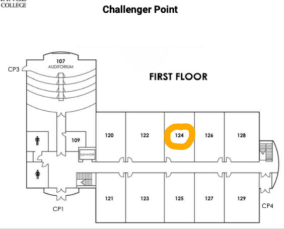 Red Cloud Peak room 136 in the middle of the building.